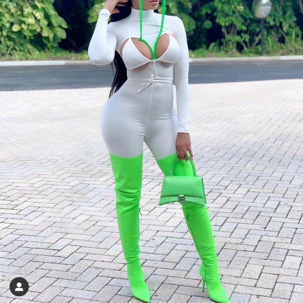 White Jumpsuit